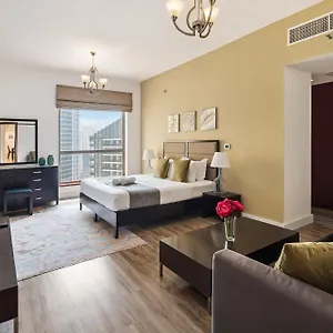 La Buena Vida Homes - Modern, Luxe & Spacious 4-bed, Full Kitchen, Near To Beach, Tram & Marina شقة